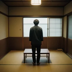 man in room by tocorocomugi