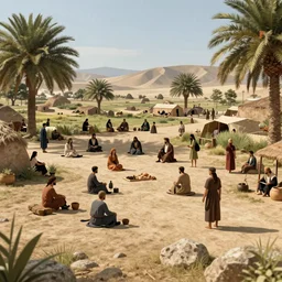 a day in ancient anatolia, trending on artstation, cinematic composition, details, hd, digital art