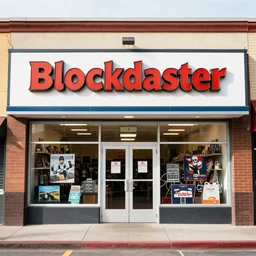 blockbuster store front