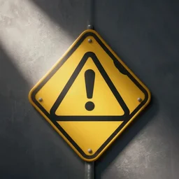 logo of a warning sign