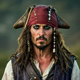 perfectly centered close up portrait, pirate warrior, highly detailed, unreal engine 5, candid photography, by anne stokes