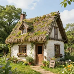 photo of a real-life fantasy stunningly beautiful cottagecore fairy