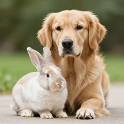 golden retriever rabbit hybrid