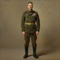 full body portrait of the dictator of the memphis grizzlies, 1 8 8 9, in full military garb, oil on canvas by william sidney mount, trending on artstation