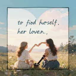 to find herself, her loven, to finally make switch