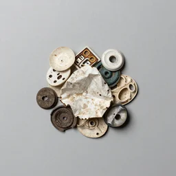a single piece of litter, without text