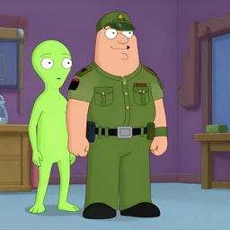 family guy aliens by satanic - soldier