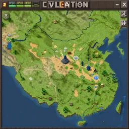 civilization 6 video game, Minecraft, map
