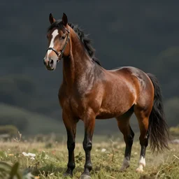 strong horse, digital art, highquality, trending on artstation