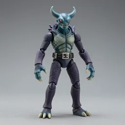a cthulhu monster high action figure, product shot