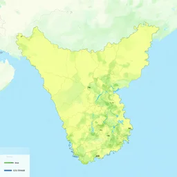 west bengal map of 2050