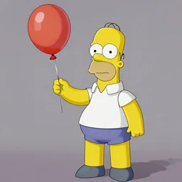 Homer Simpson Balloon in the Macy's Thanksgiving Day Parade 1953
