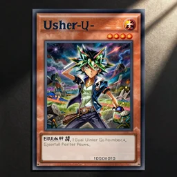 Usher Yu-Gi-Oh card