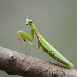 praying mantis, by greg rutkowski