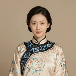 hinese style portrait of a lady