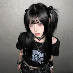 wierdcore aesthetic girl