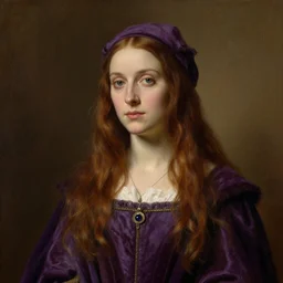 portrait of Rowena Ravenclaw as the embodiment of Truth by Bouguereau