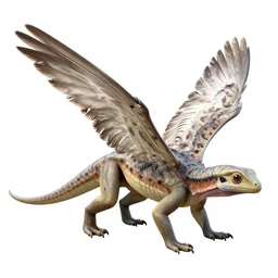 feathered reptile