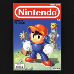 poster ad from nintendo, issue 1 0 0 april 2 0 0 3