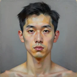 a painting of artificial intelligence's self - portrait