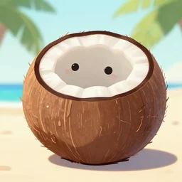 it's the coco fruit ( it's the coco fruit ),, silly, coconut, cartoon,