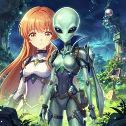 alien world, visual novel
