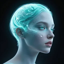 her mind is tiffany - twisted,, global lighting, digital art, artstation