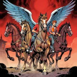 The Winged Hussars didnt arrive | They canceled at the last minute because they werent feeling that good | The truth was that they were busy binge-watching Stranger Things | Pete Mohrbacher | Geof Darrow | Ted Nasmith | Ian Miller | Louis Wain | Michael Whelan