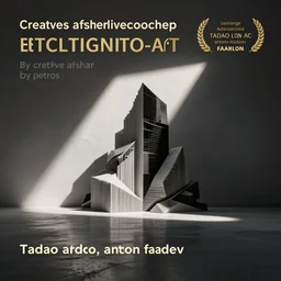 generative art, creative coding, by petros afshar, tadao ando, anton fadeev