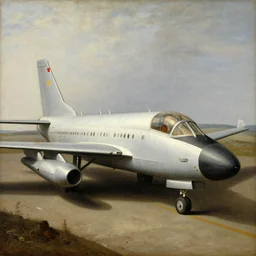 a painting from 1 4 9 0 of a jet airplane by hieronymus bosch