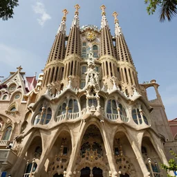 african palace, by greg rutkowski, by antonio gaudi, highly detailed, trending on artstation
