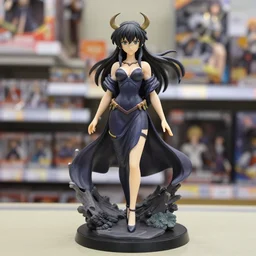 anime figurine of cthulu as a woman, personification, official store photo, commercial photo, 3 5 mm, beautiful composition, octane render