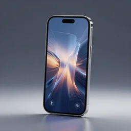a photo of a phone from the year 2100, realistic, 8k, 3d, HD, studio lighting, octane render, unreal engine, cycles render,