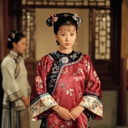 a film still from raise the red lantern ( 1 9 9 1 )