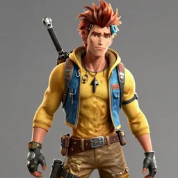 portrait of jerma985 in borderlands 2, gaming, detailed, 4k