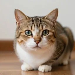 a feline pig + cat + hybrid, animal photography