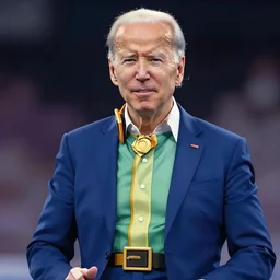 joe biden in hunter x hunter highly detailed and of great quality