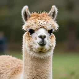 donald trump as an alpaca, photorealistic - h 6 4 0