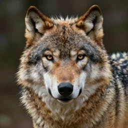 portrait of a wolf!!!!!!!!!!!!!!!!!!!!!!!!!!!, detailed face, detailed painting, epic lighting, by ilya repin, phil hale and kent williams