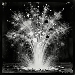 ! dream collodion glass plate photograph of flowing dispersing majestic patches, recursive explosions, in the style of basquiat, long exposure, studio lighting, dichromatism color, sony a 7 ii, f 1 1, photograph