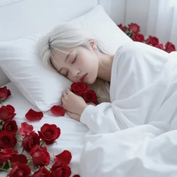 red like roses fills my dreams and brings me to the place you rest. | white is cold and always yearning, burdened by a royal test. | black the beast descends from shadows. | yellow beauty burns gold.