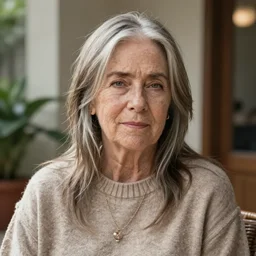 Billie Eilish as an old lady, XF IQ4, 150MP, 50mm, F1.4, ISO 200, 1/160s, natural light