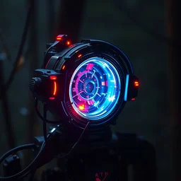 technology for disruptive creation sci cyberpunk nature! photography possibility