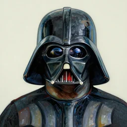 Darth Vader Self-portrait without a beard by Vincent van Gogh by Stalenhag, Simon