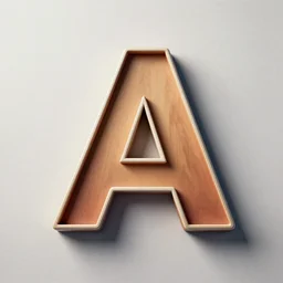 3D logo letter A!!!!!