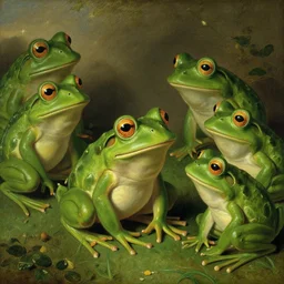 pepe the frog among the gleaners by jean fancios millet