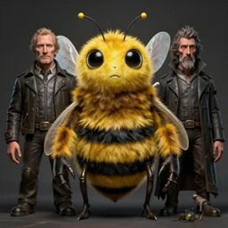 portrait of bee monster hr giger, greg rutkowski, luis royo and wayne barlowe, 8 k