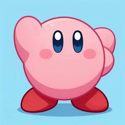kirby, wlop, digital art, trending on artstation