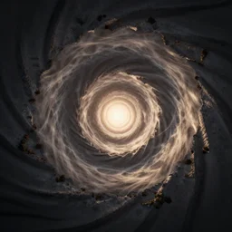 photo of a spiral that goes on forever