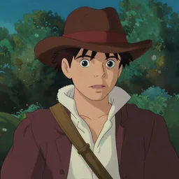 a portrait of Johnny Depp by Glen Keane